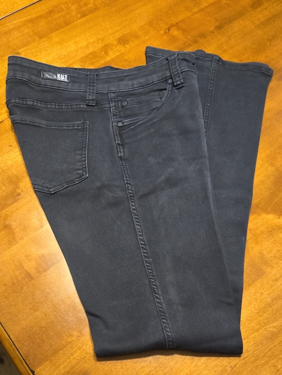 Kut from the Kloth Denim - Kut from the Kloth Women's Black Boot Cut Jeans - Stretch Fit